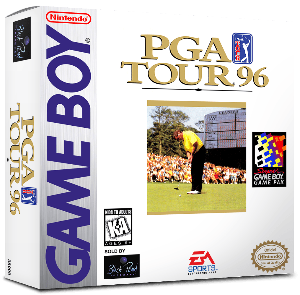 PGA Tour 96 Reproduction Box