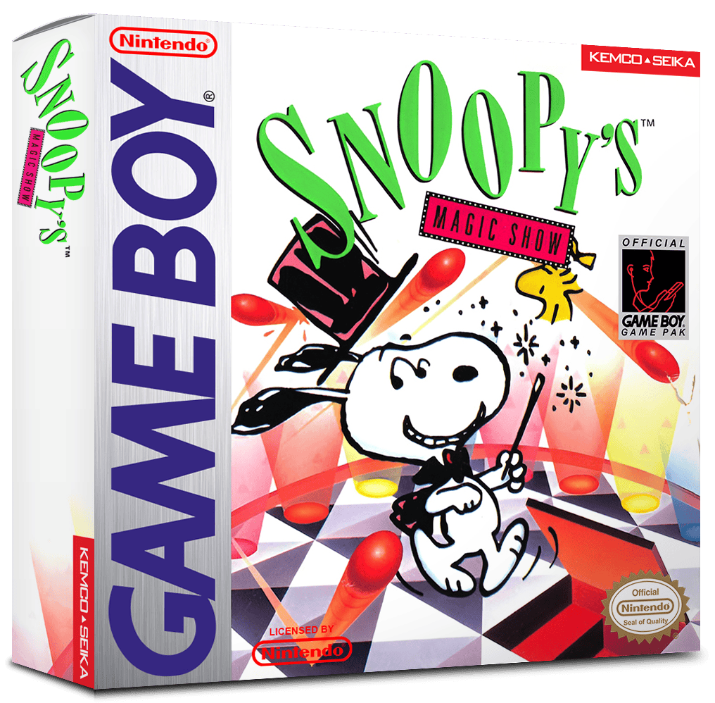 Snoopy's Magic Show Reproduction Box
