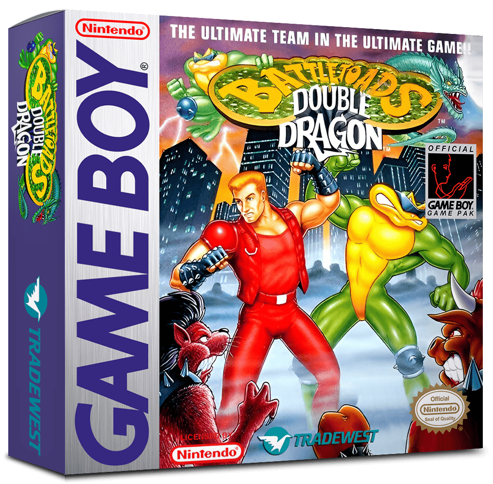 Battletoads-Double Dragon Reproduction Box