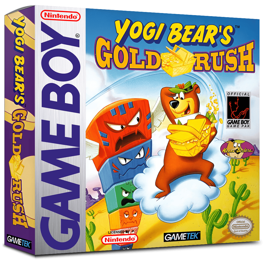 Yogi Bear's Gold Rush Reproduction Box