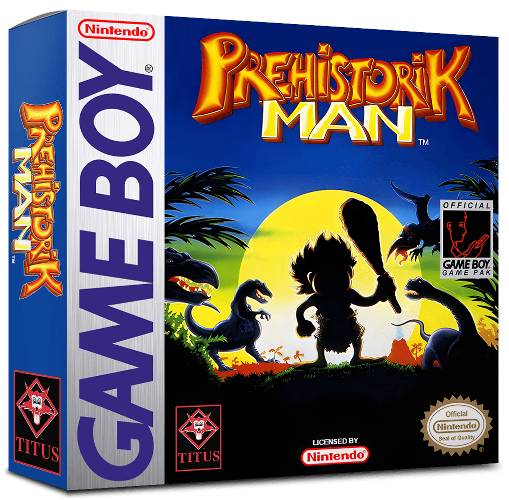 Prehistorik Man Reproduction Box
