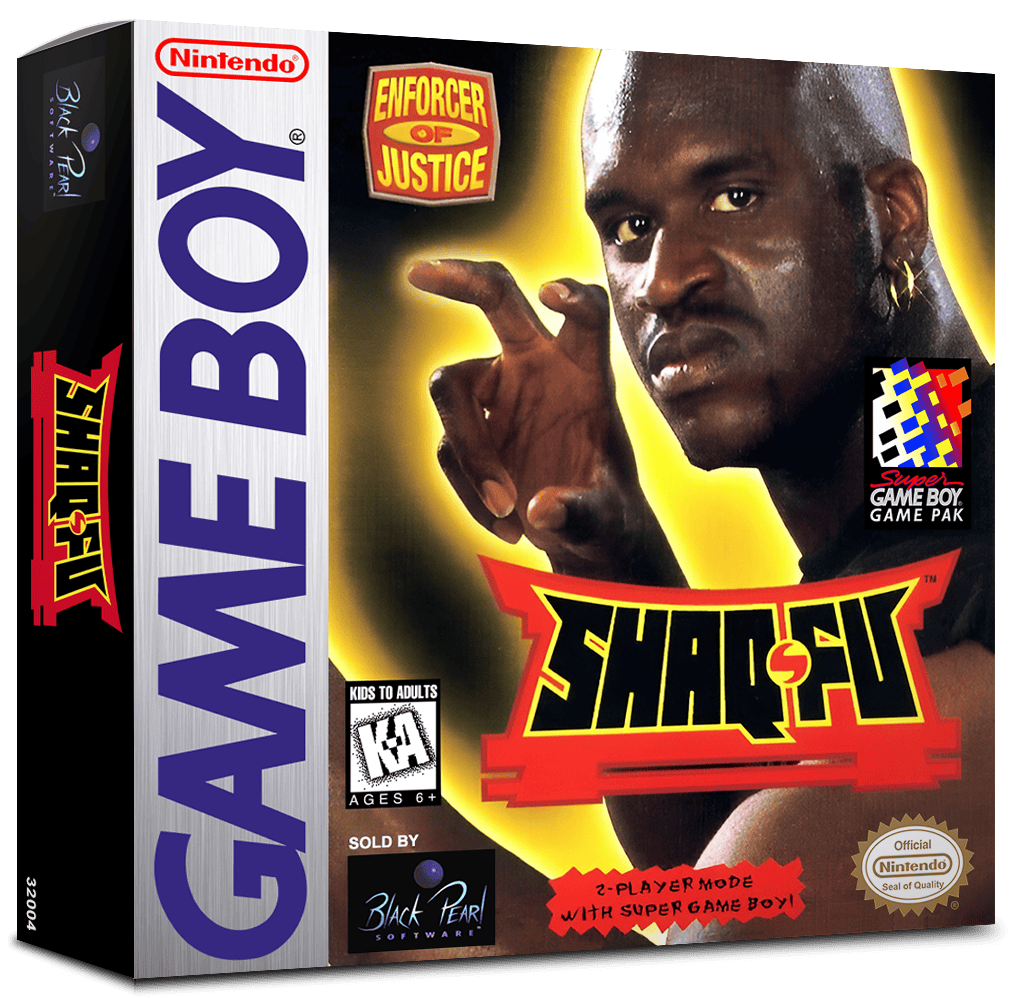 Shaq Fu Reproduction Box