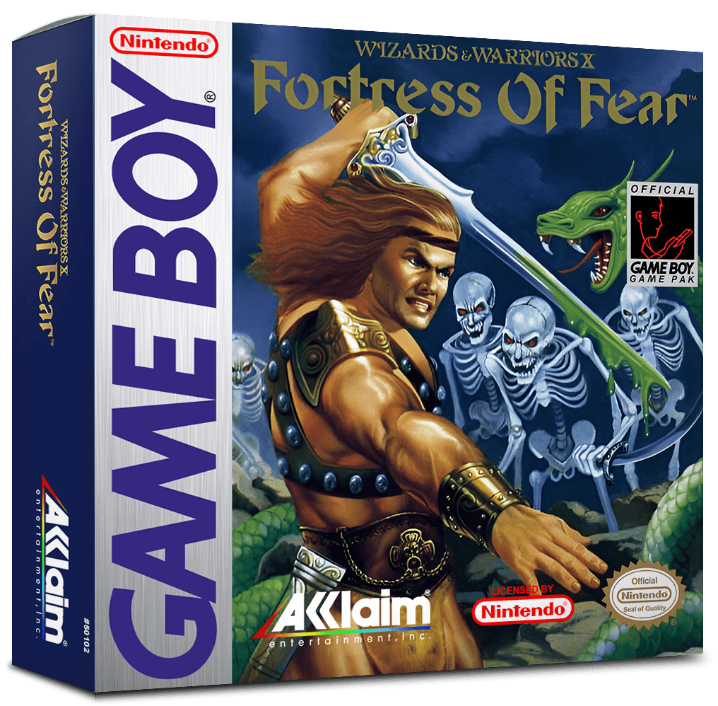 Wizards &amp; Warriors X - The Fortress of Fear Reproduction Box