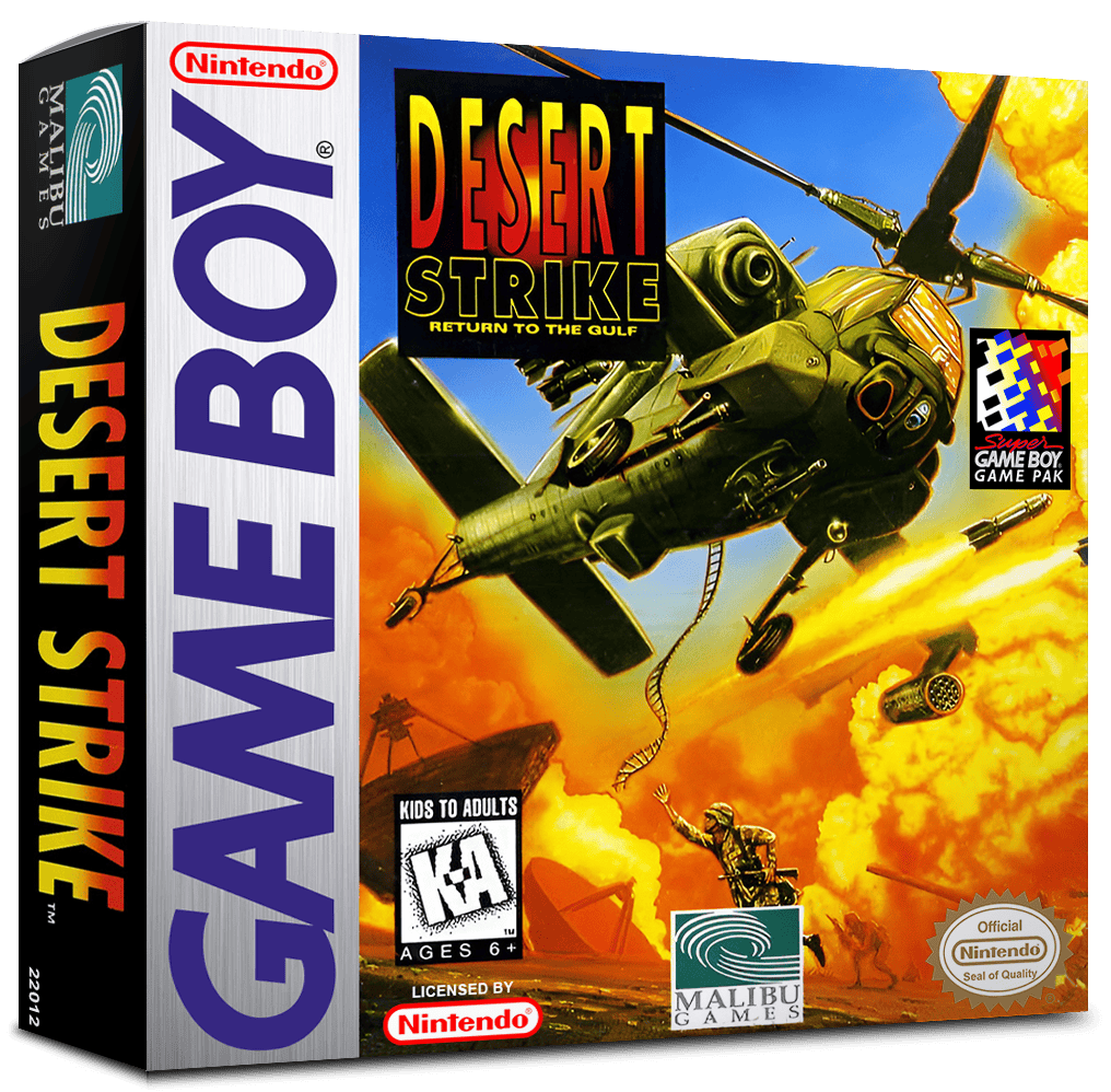 Desert Strike - Return to the Gulf Reproduction Box
