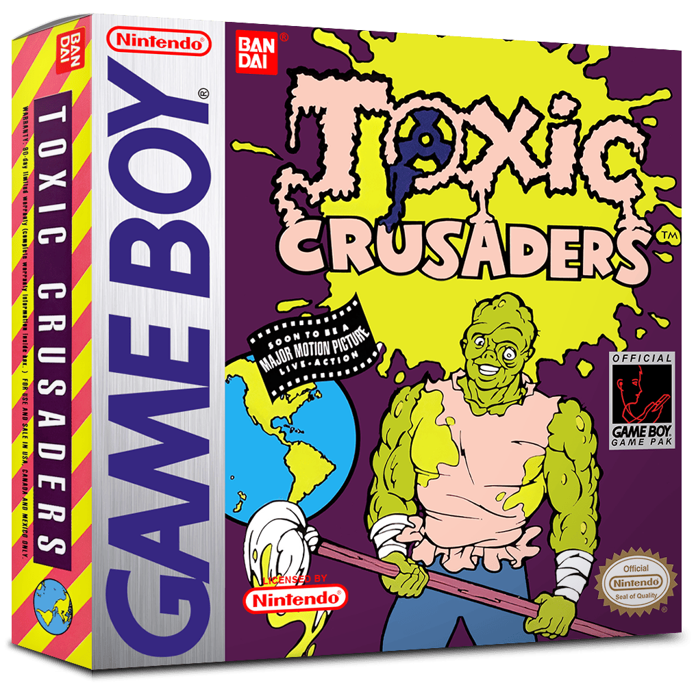Toxic Crusaders Reproduction Box