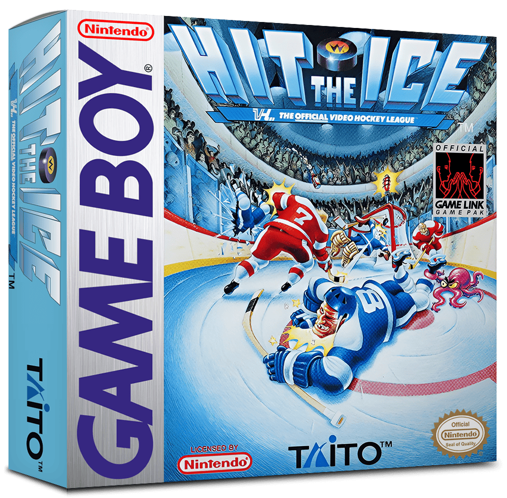 Hit the Ice - VHL - The Official Video Hockey League Reproduction Box