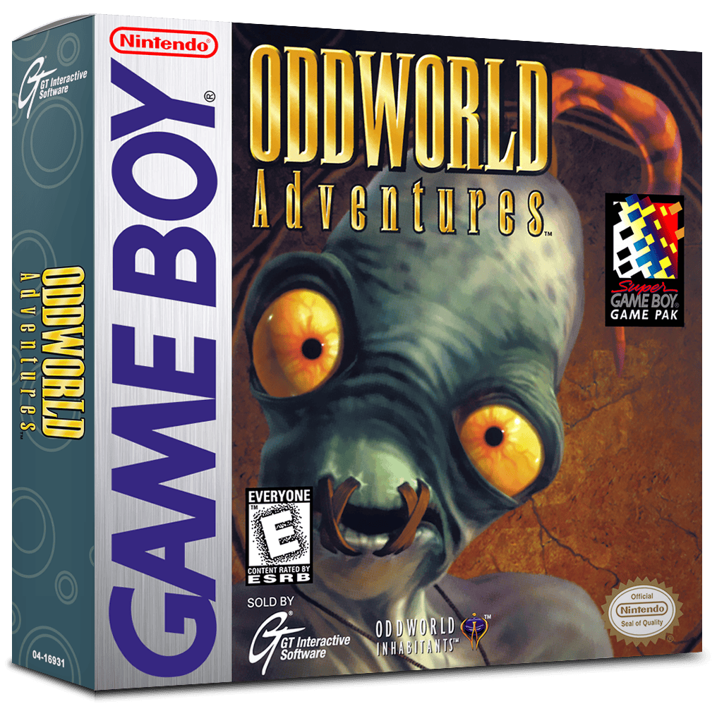Oddworld Adventures Reproduction Box