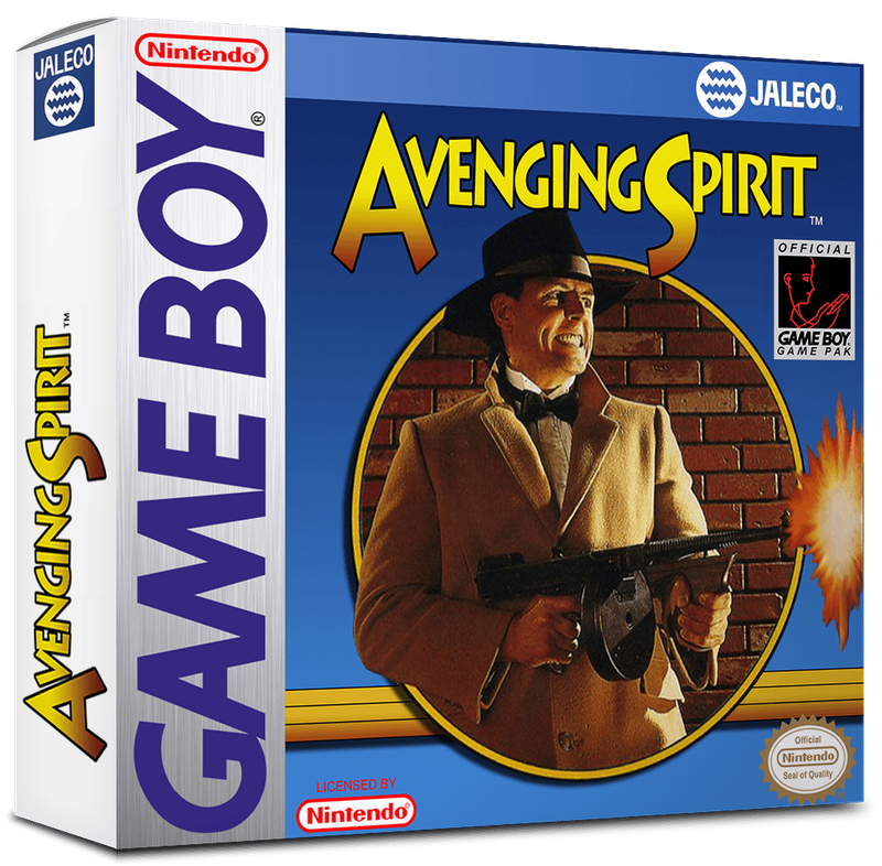 Avenging Spirit Reproduction Box