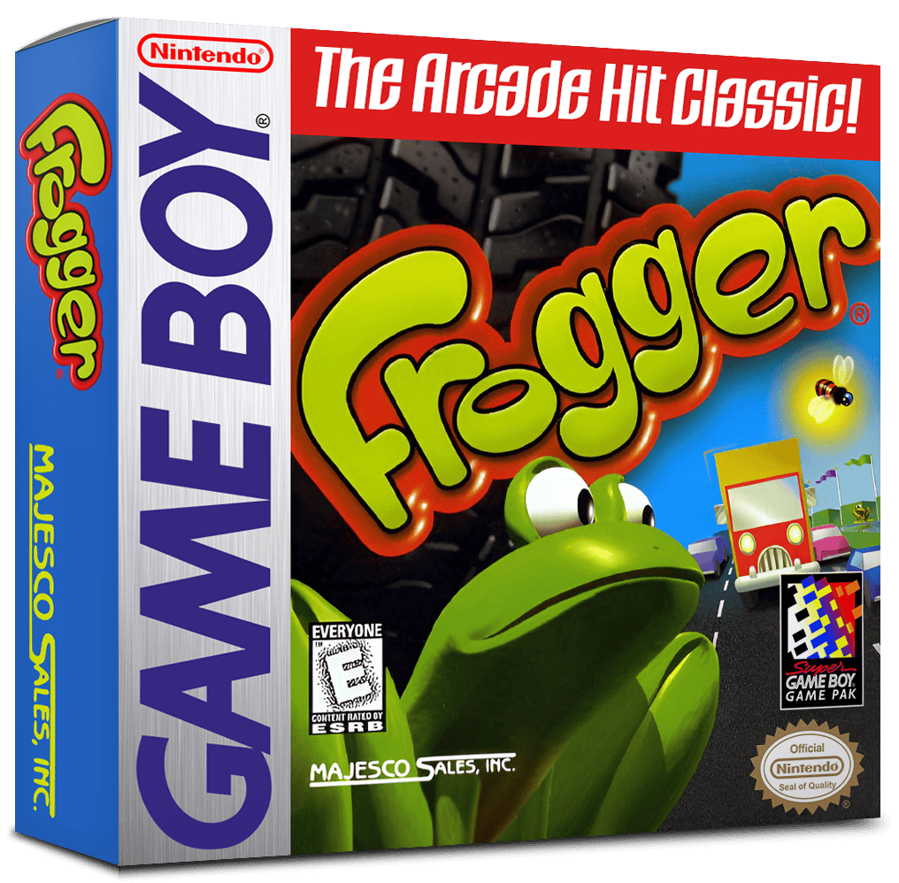 Frogger Reproduction Box
