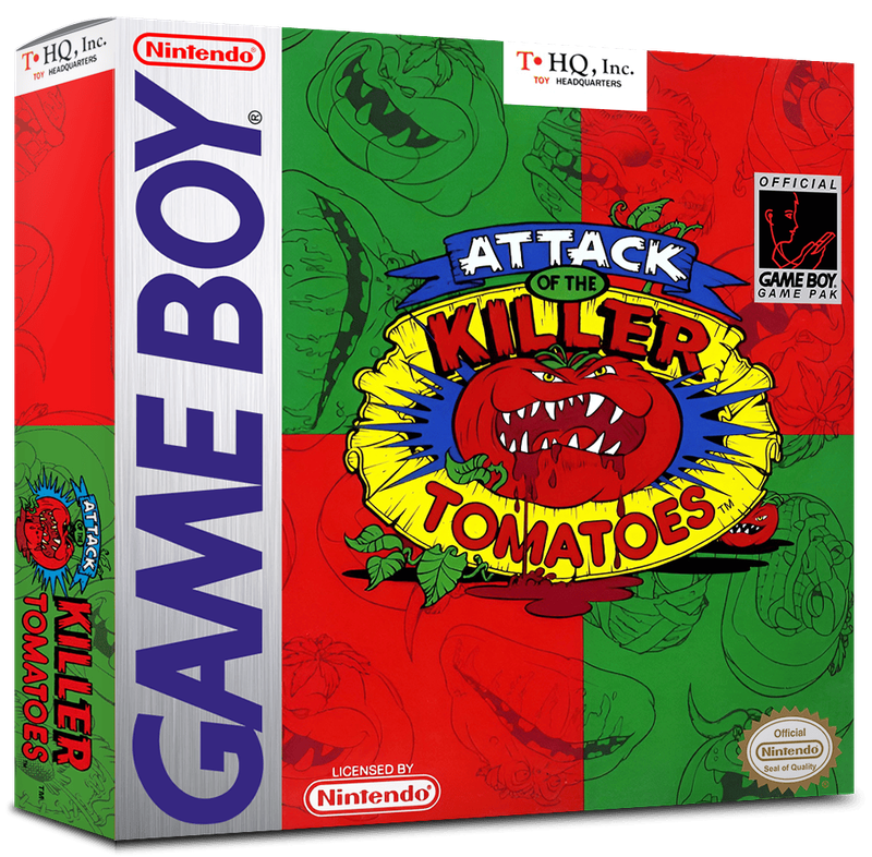 Attack of the Killer Tomatoes Reproduction Box