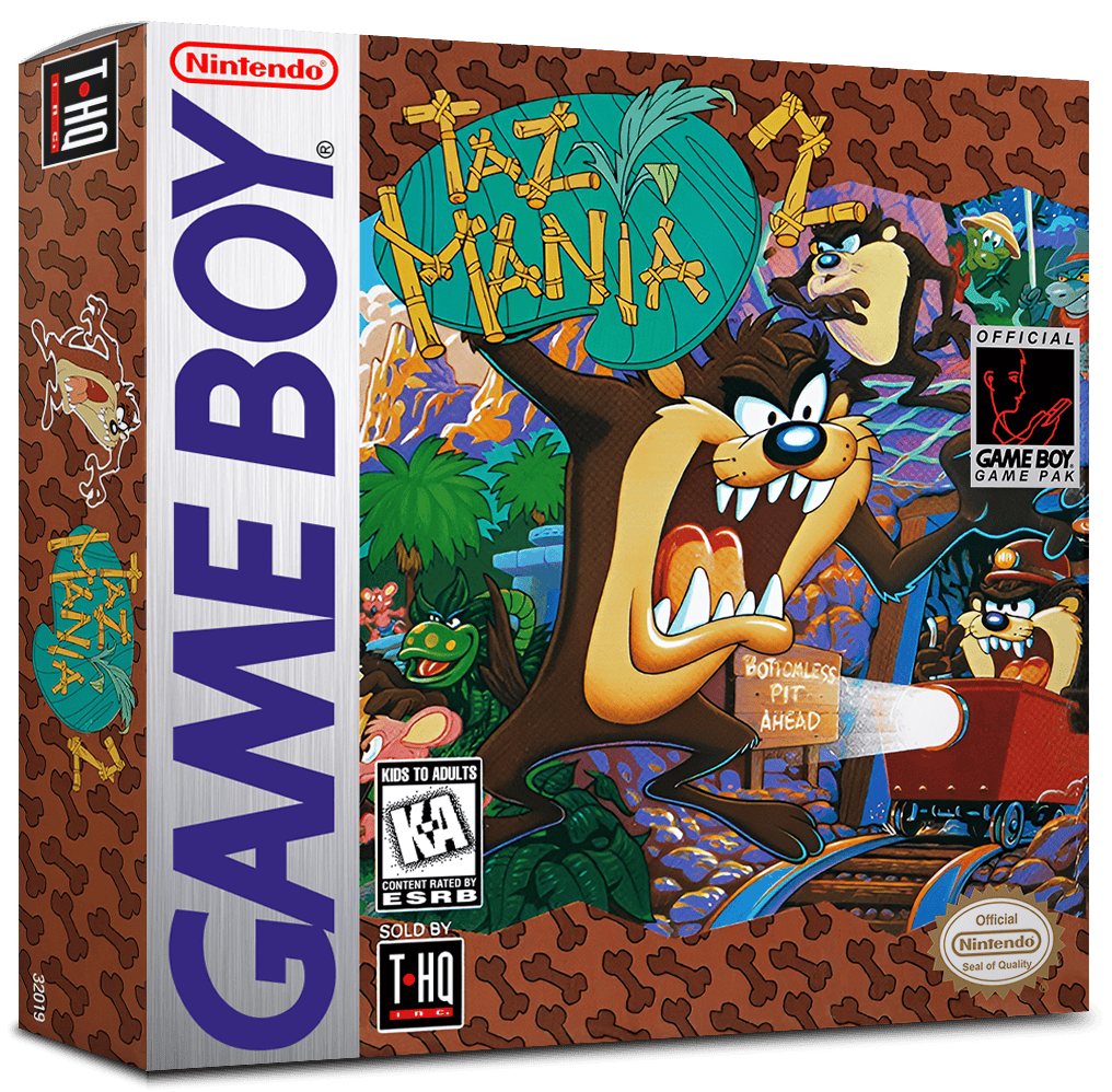 Taz-Mania 2 Reproduction Box