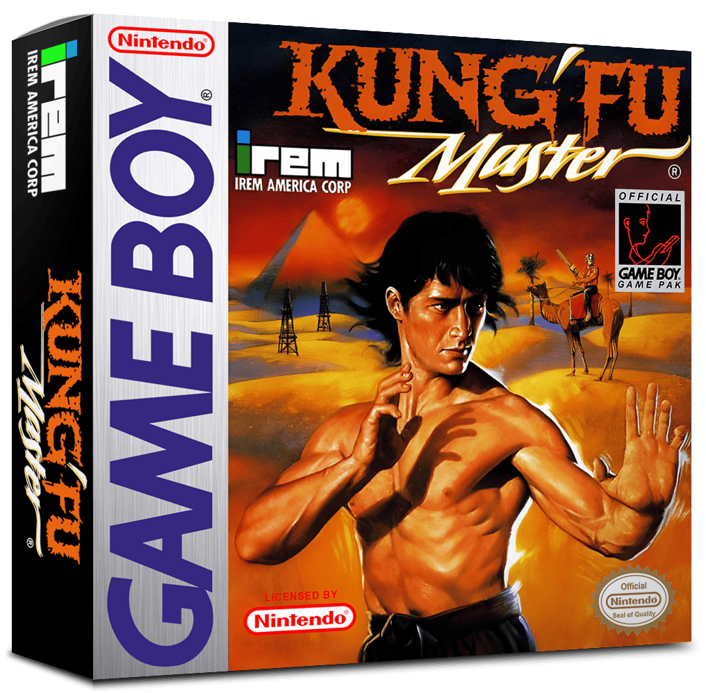 Kung-Fu Master Reproduction Box