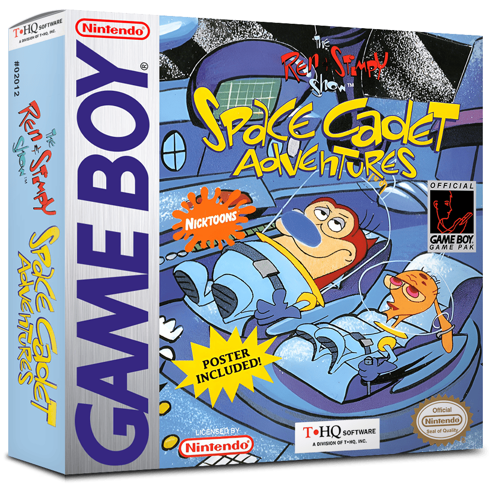 Ren &amp; Stimpy Show, The - Space Cadet Adventures Reproduction Box