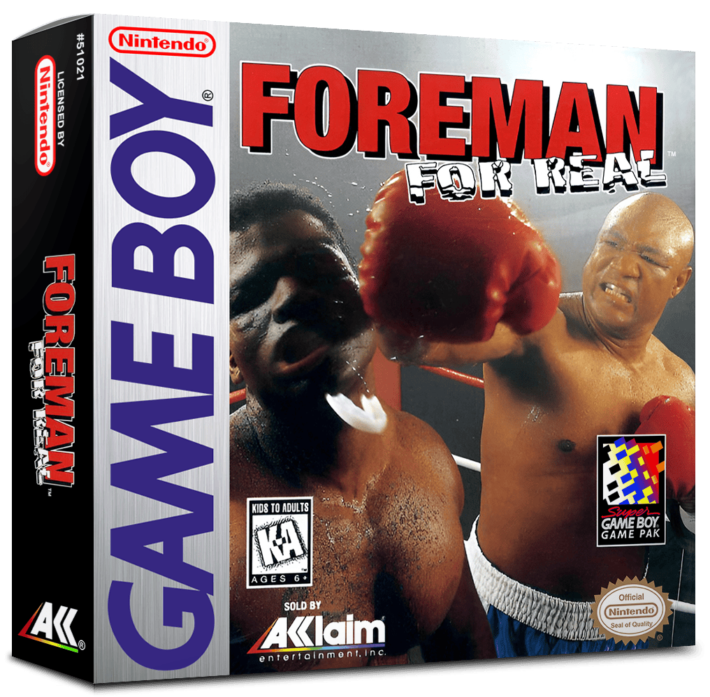 Foreman for Real Reproduction Box