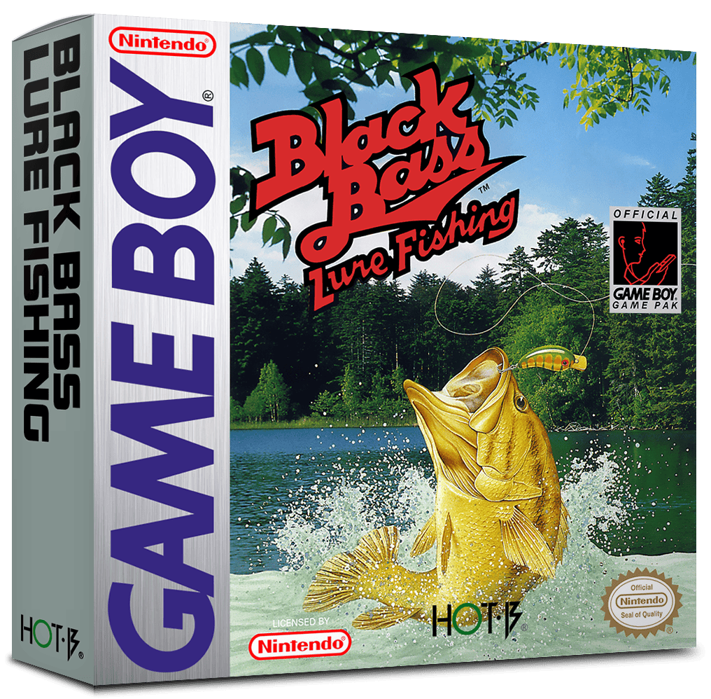 Black Bass - Lure Fishing Reproduction Box