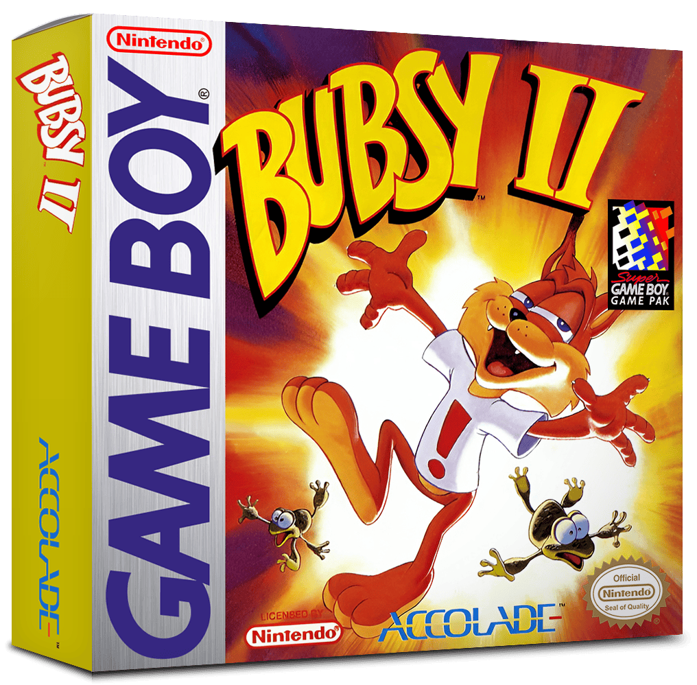 Bubsy II Reproduction Box