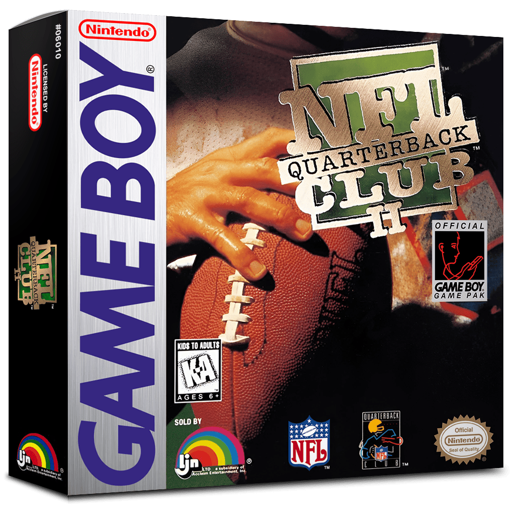 NFL Quarterback Club II Reproduction Box