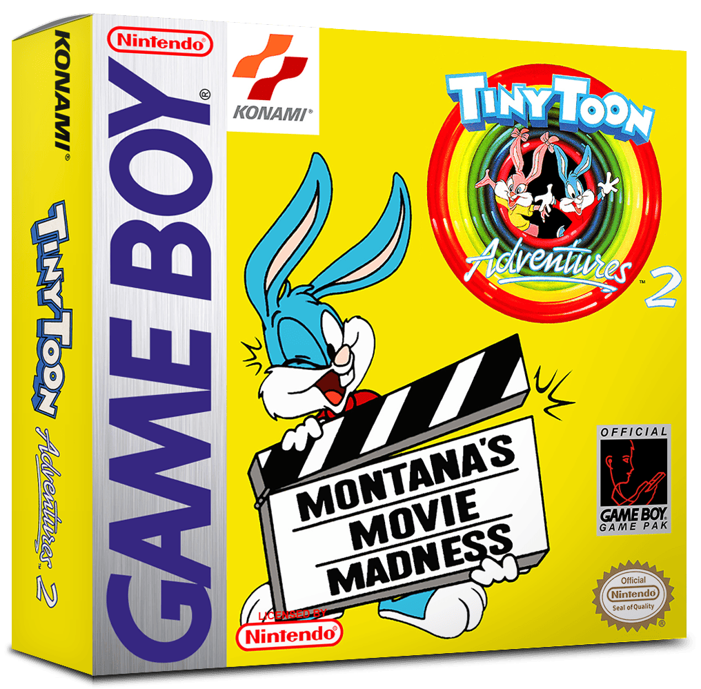 Tiny Toon Adventures 2 - Montana's Movie Madness Reproduction Box