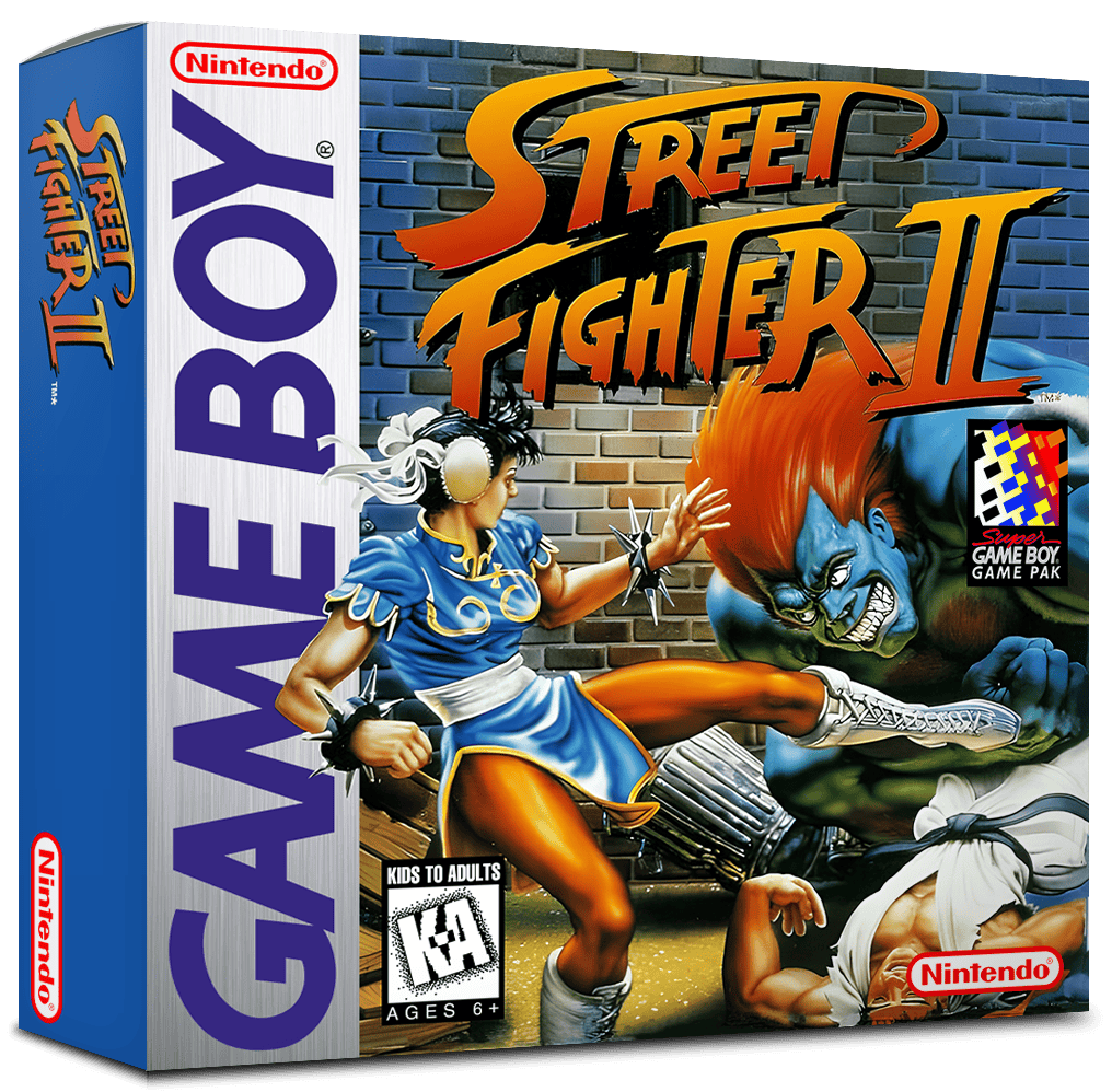 Street Fighter II Reproduction Box