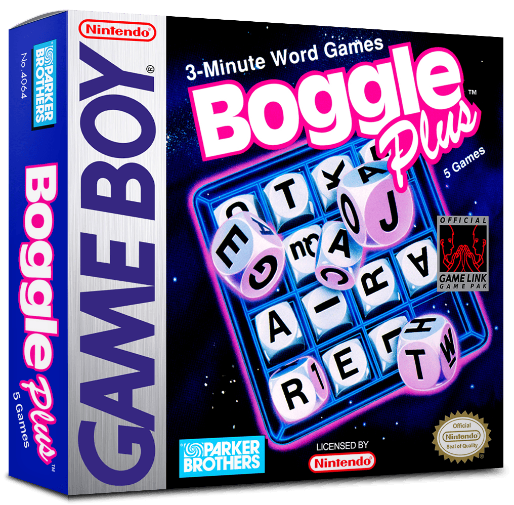 Boggle Plus Reproduction Box