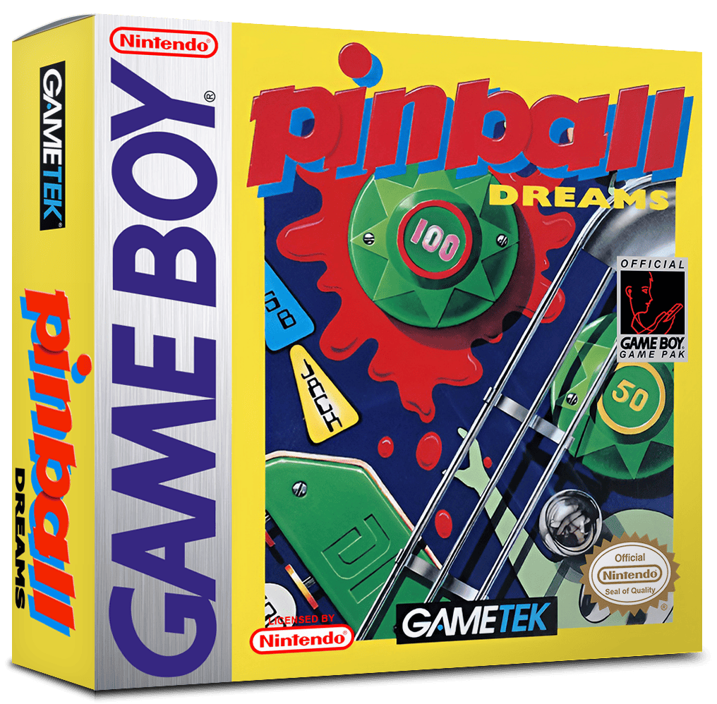 Pinball Dreams Reproduction Box