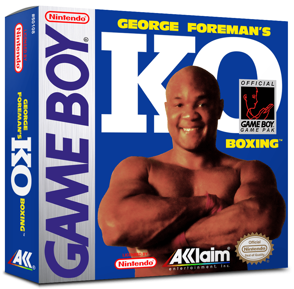 George Foreman's KO Boxing Reproduction Box