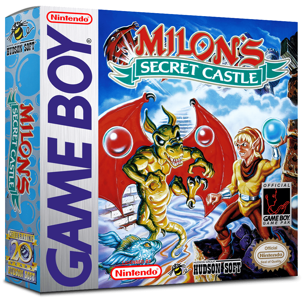 Milon's Secret Castle Reproduction Box