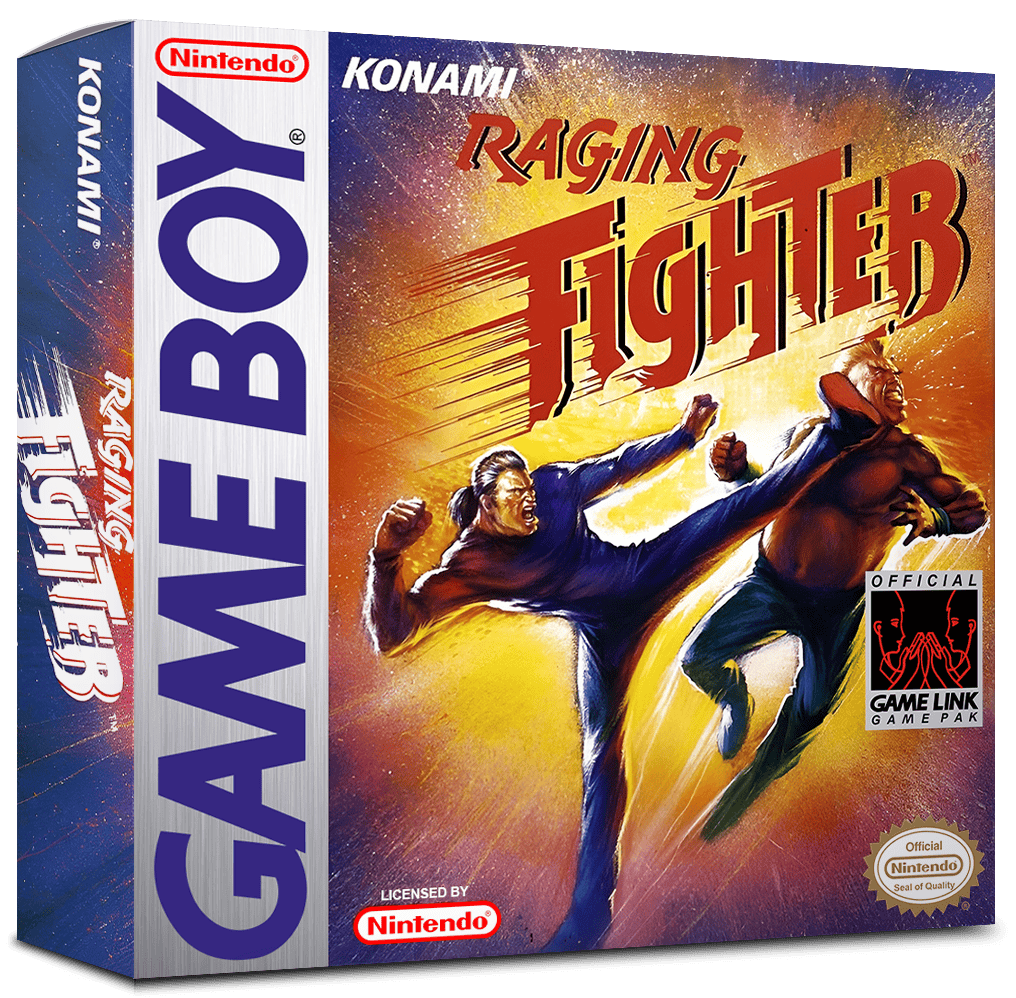 Raging Fighter Reproduction Box