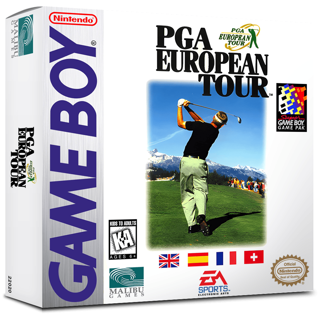 PGA European Tour Reproduction Box