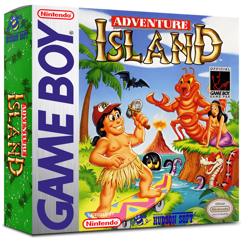 Adventure Island Reproduction Box