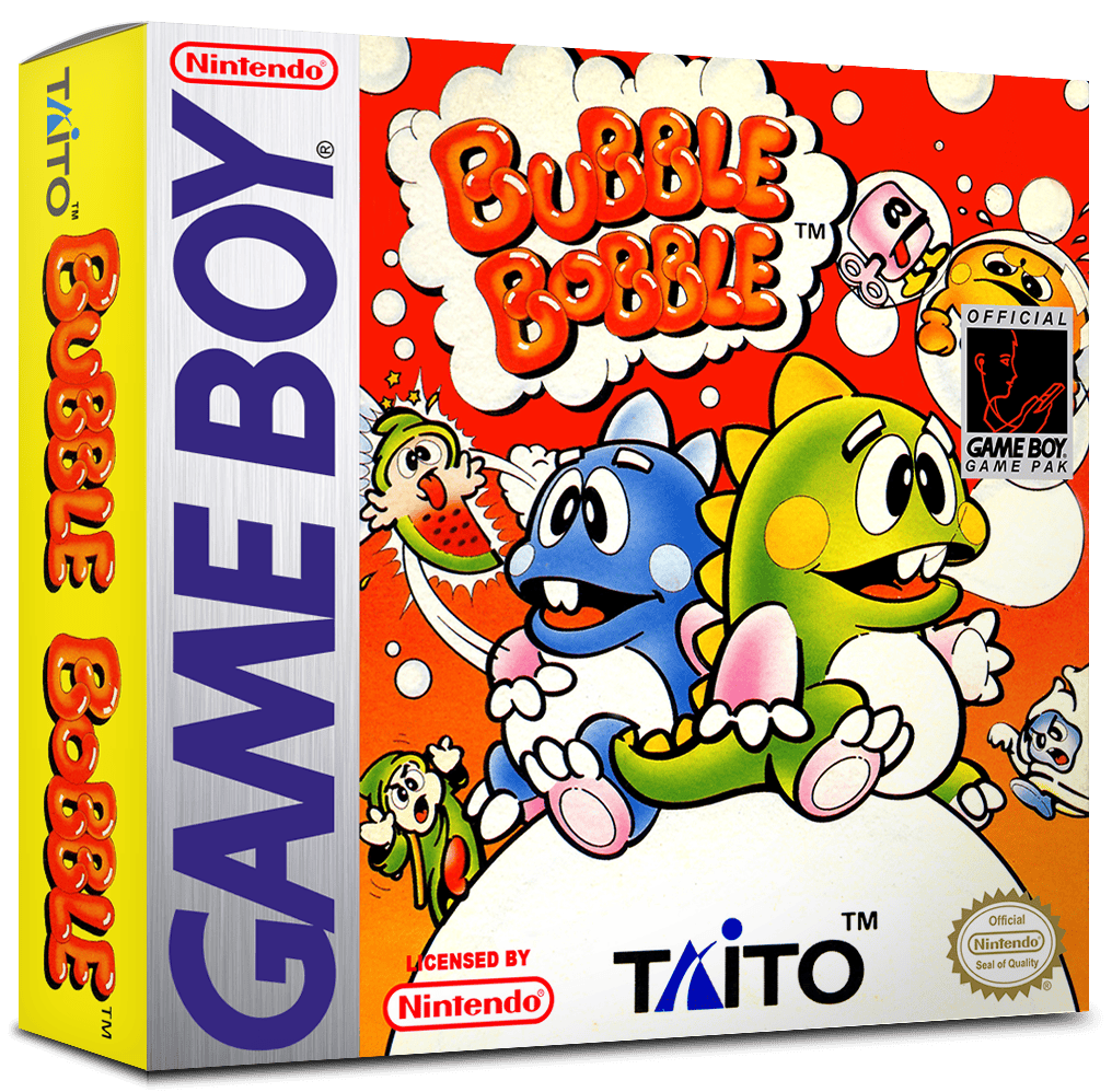 Bubble Bobble Reproduction Box