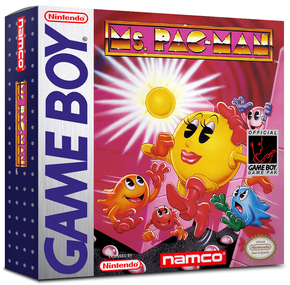 Ms. Pac-Man Reproduction Box