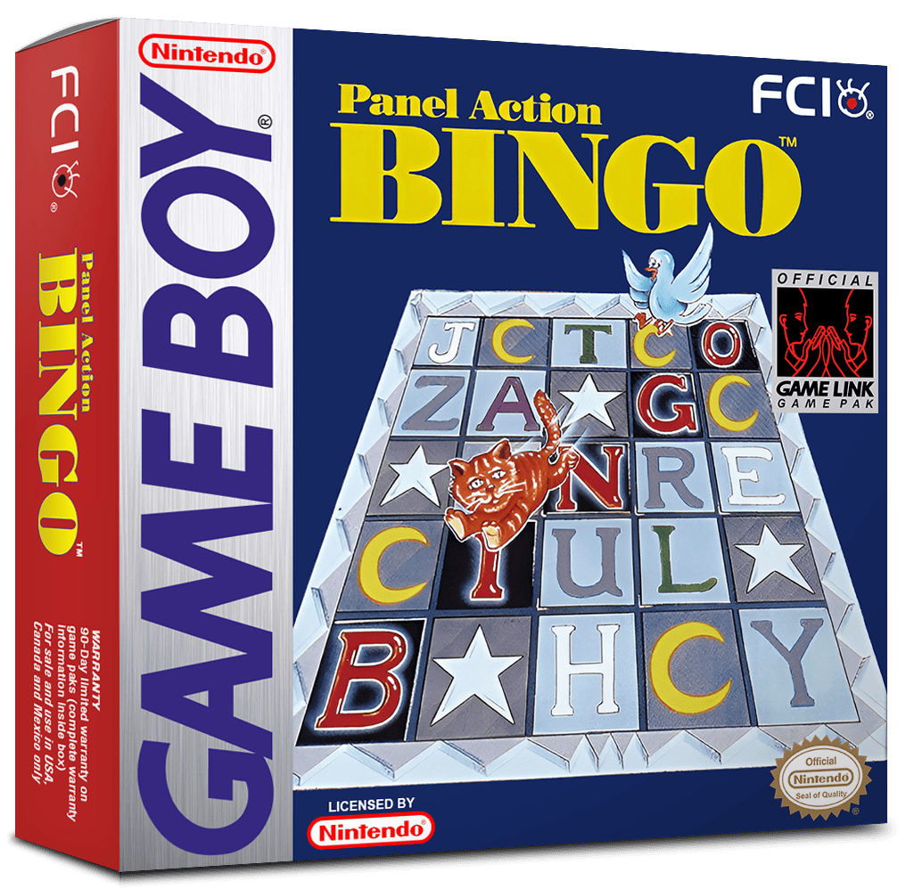 Panel Action Bingo Reproduction Box