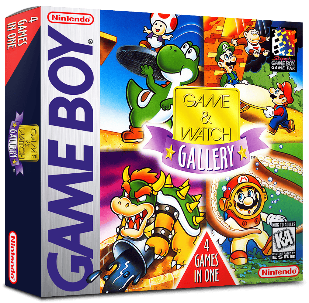 Game &amp; Watch Gallery Reproduction Box