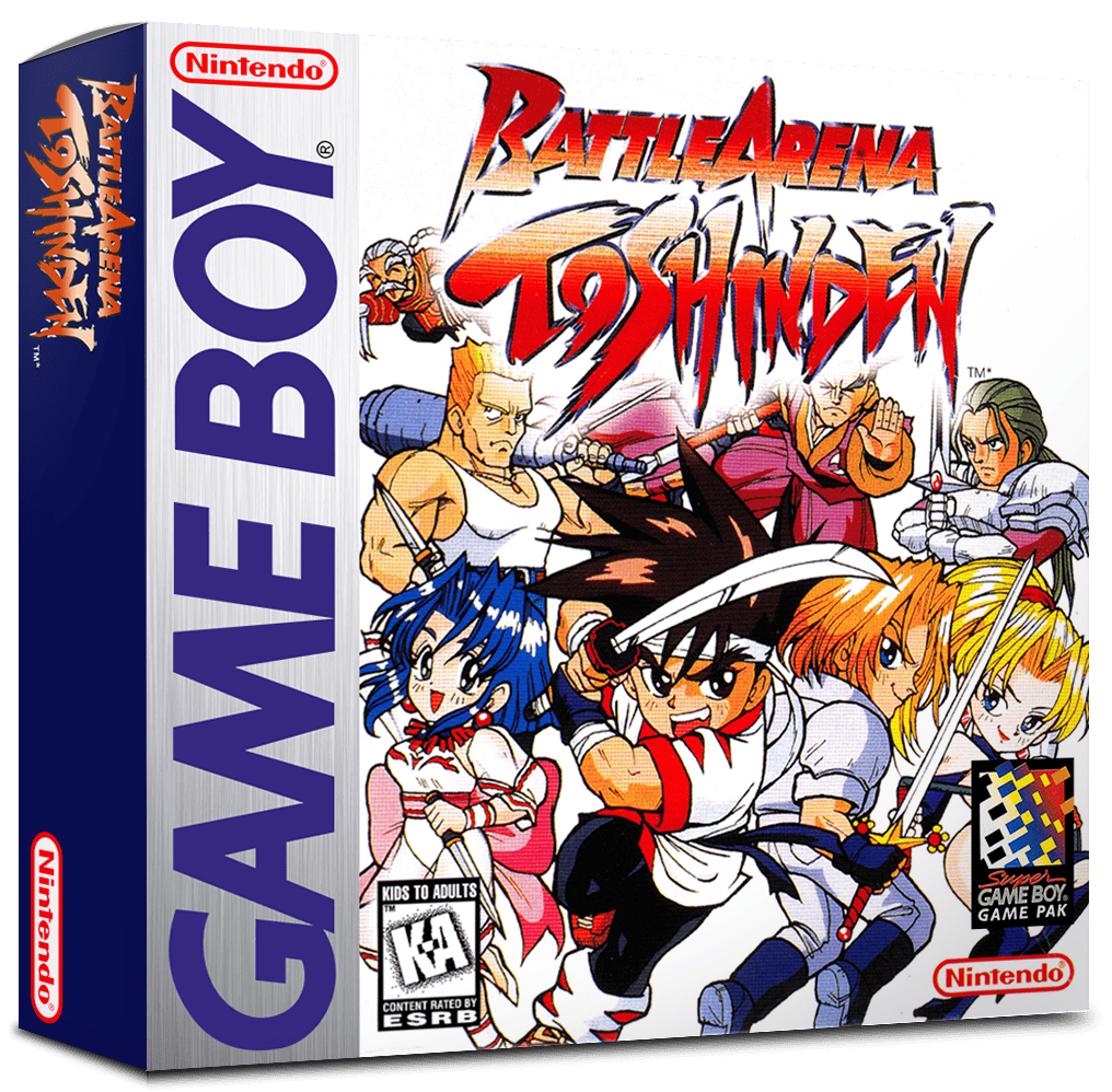 Battle Arena Toshinden Reproduction Box