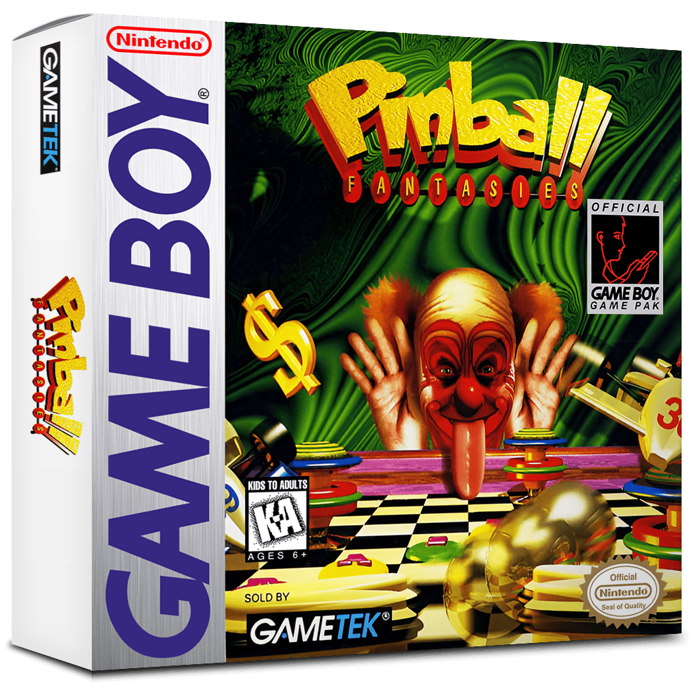 Pinball Fantasies Reproduction Box