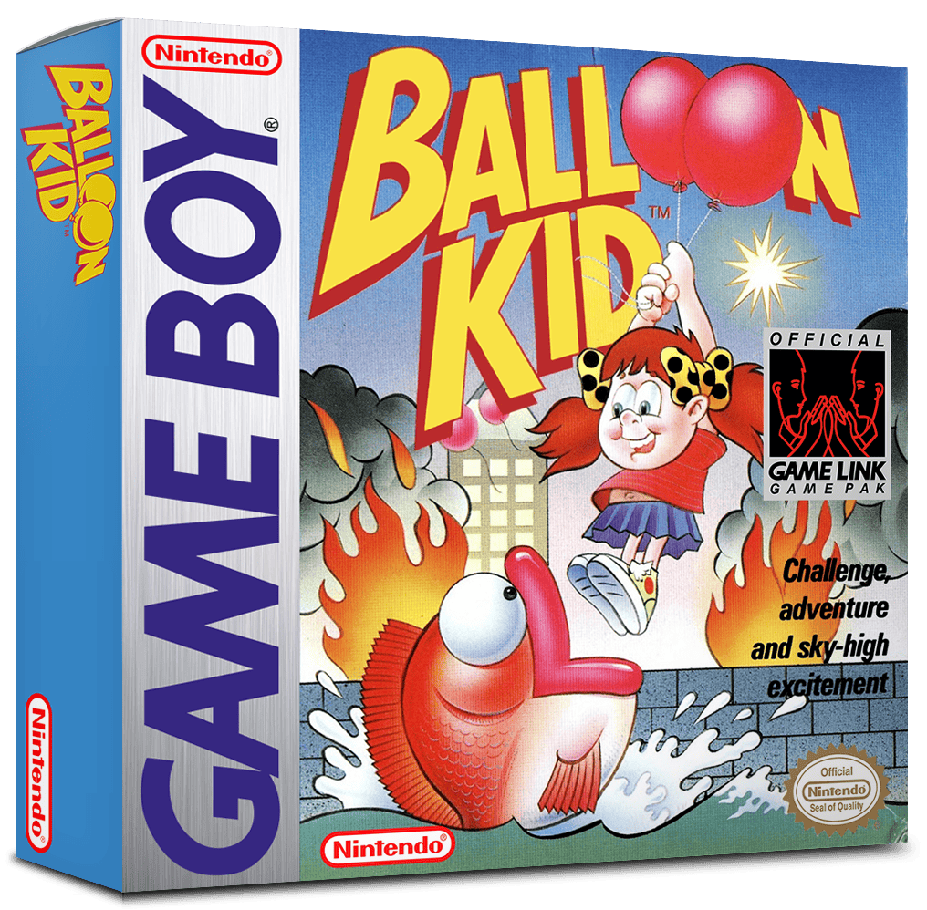 Balloon Kid Reproduction Box