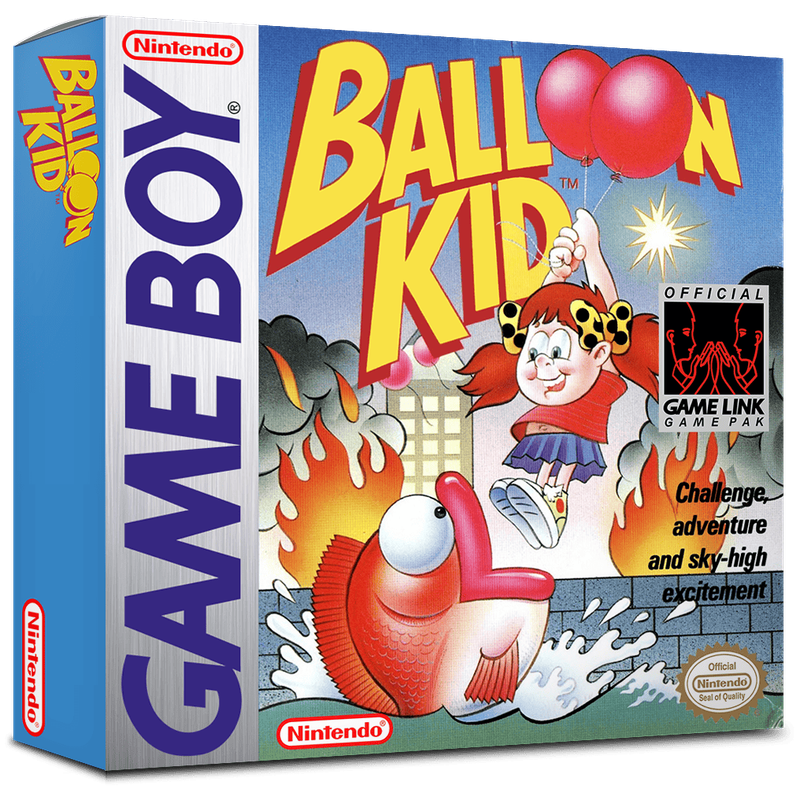 Balloon Kid Reproduction Box