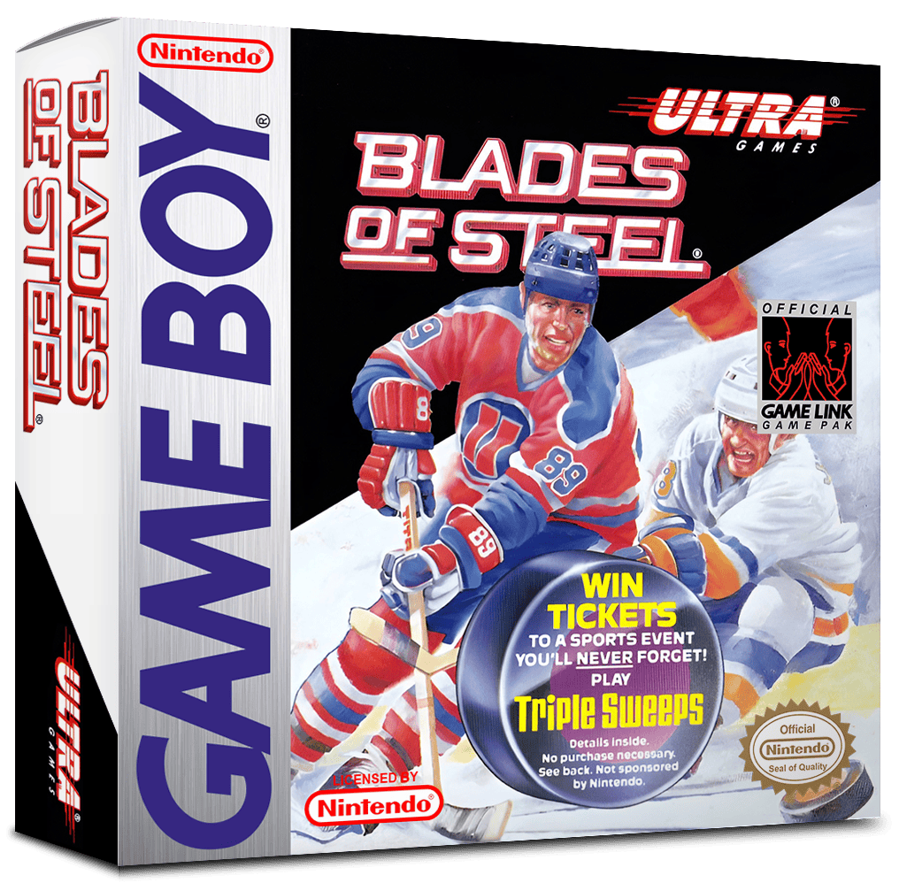 Blades of Steel Reproduction Box