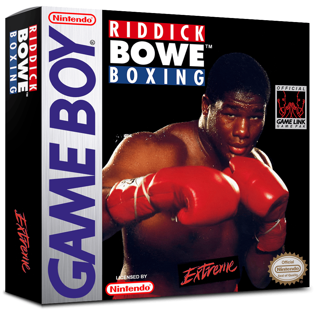 Riddick Bowe Boxing Reproduction Box
