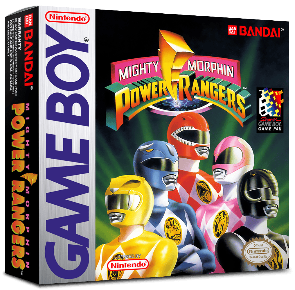 Mighty Morphin Power Rangers Reproduction Box