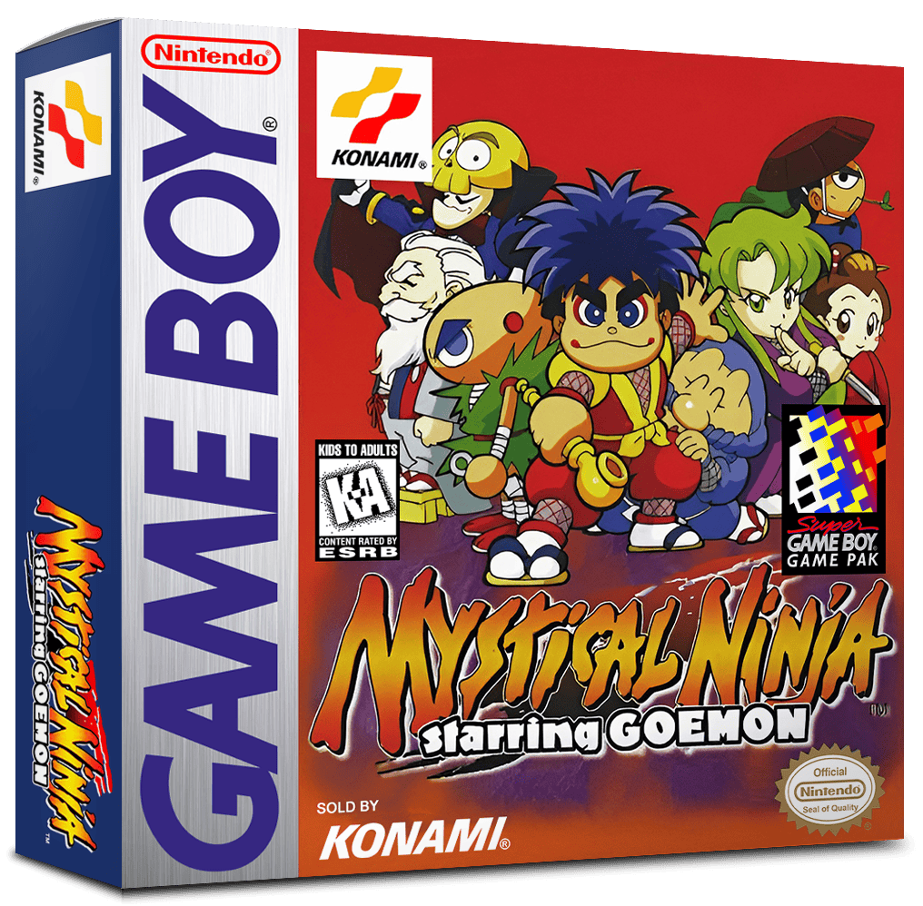 Mystical Ninja Starring Goemon Reproduction Box