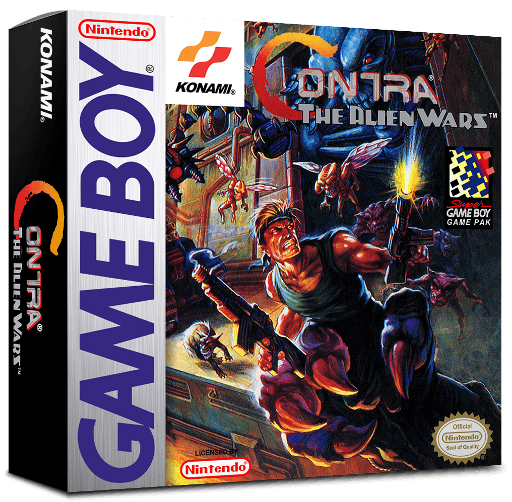 Contra - The Alien Wars Reproduction Box