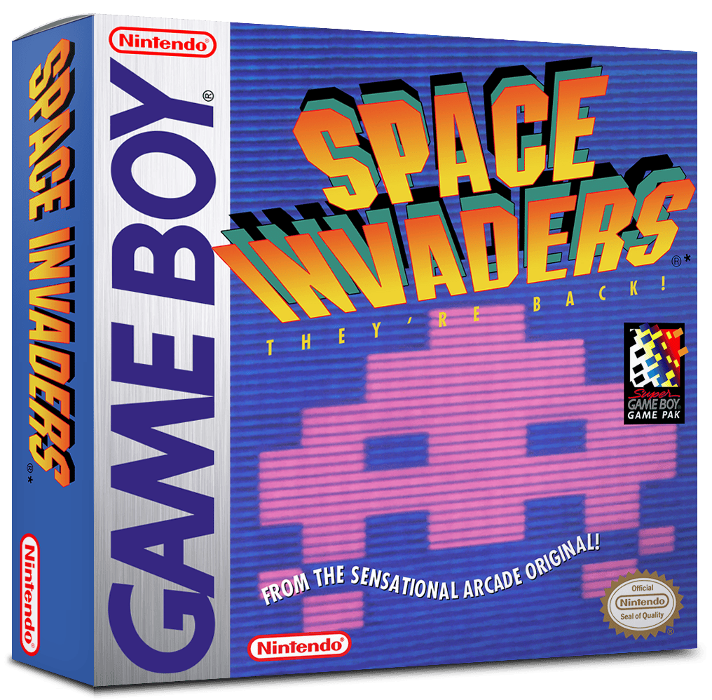 Space Invaders Reproduction Box