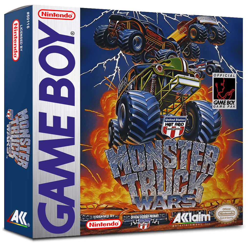 Monster Truck Wars Reproduction Box