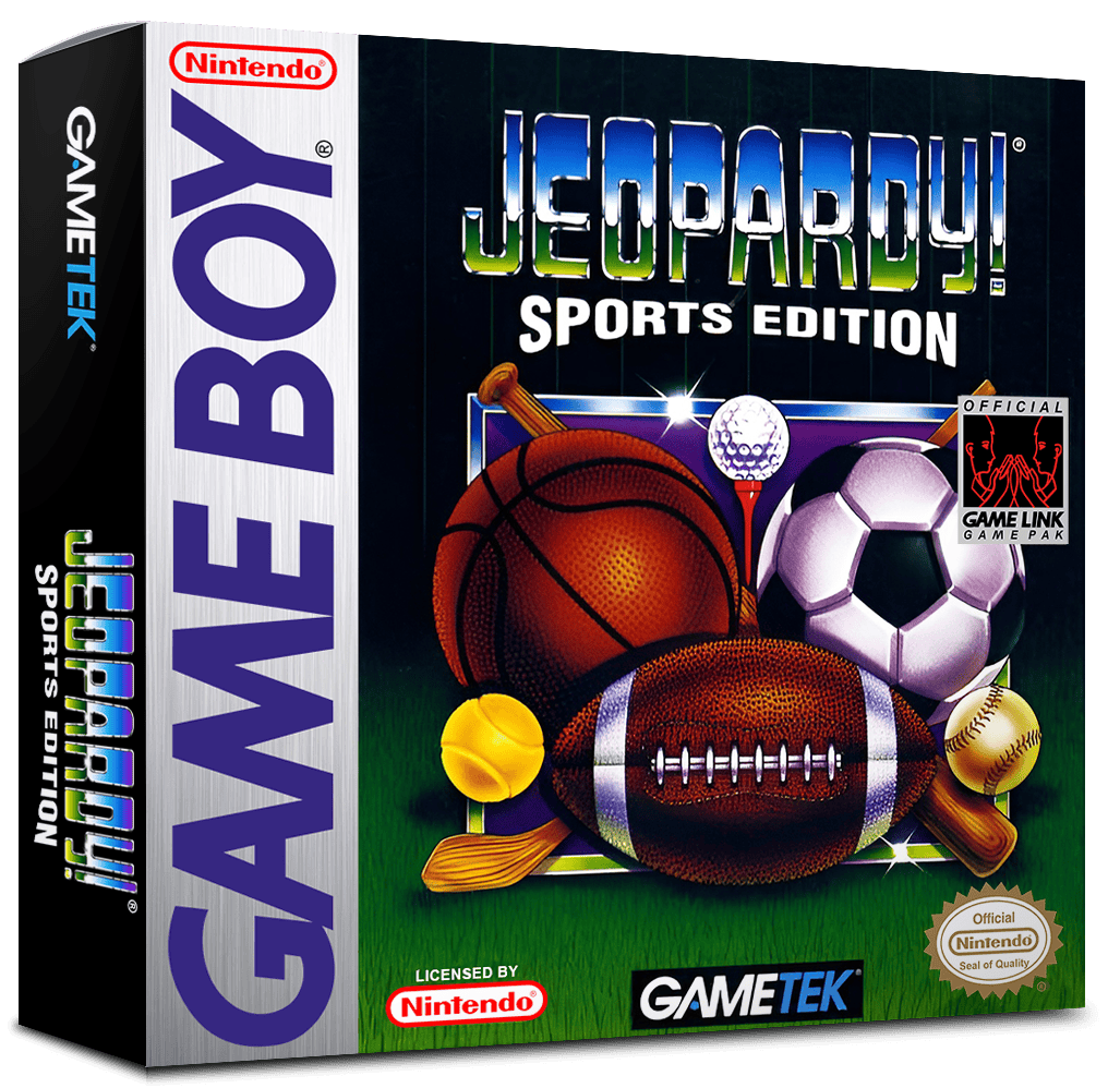 Jeopardy! - Sports Edition Reproduction Box
