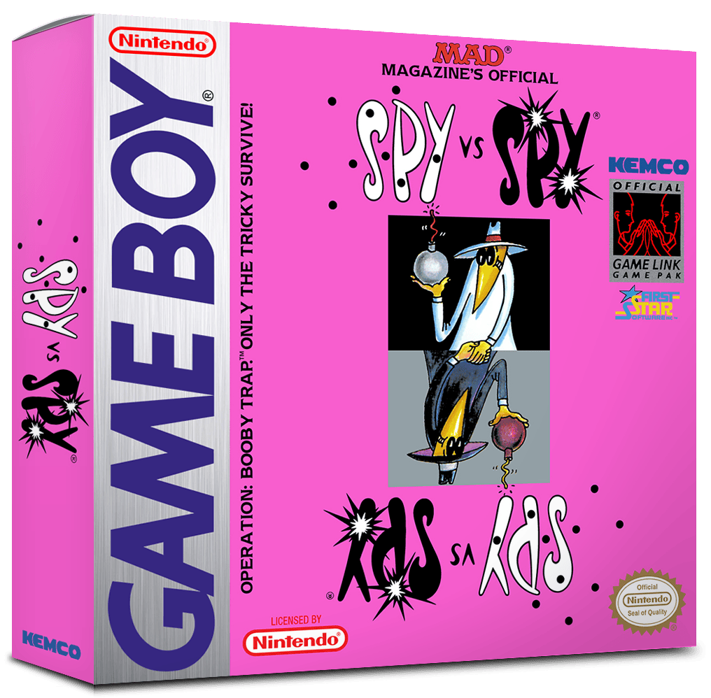 Spy vs Spy - Operation Boobytrap Reproduction Box