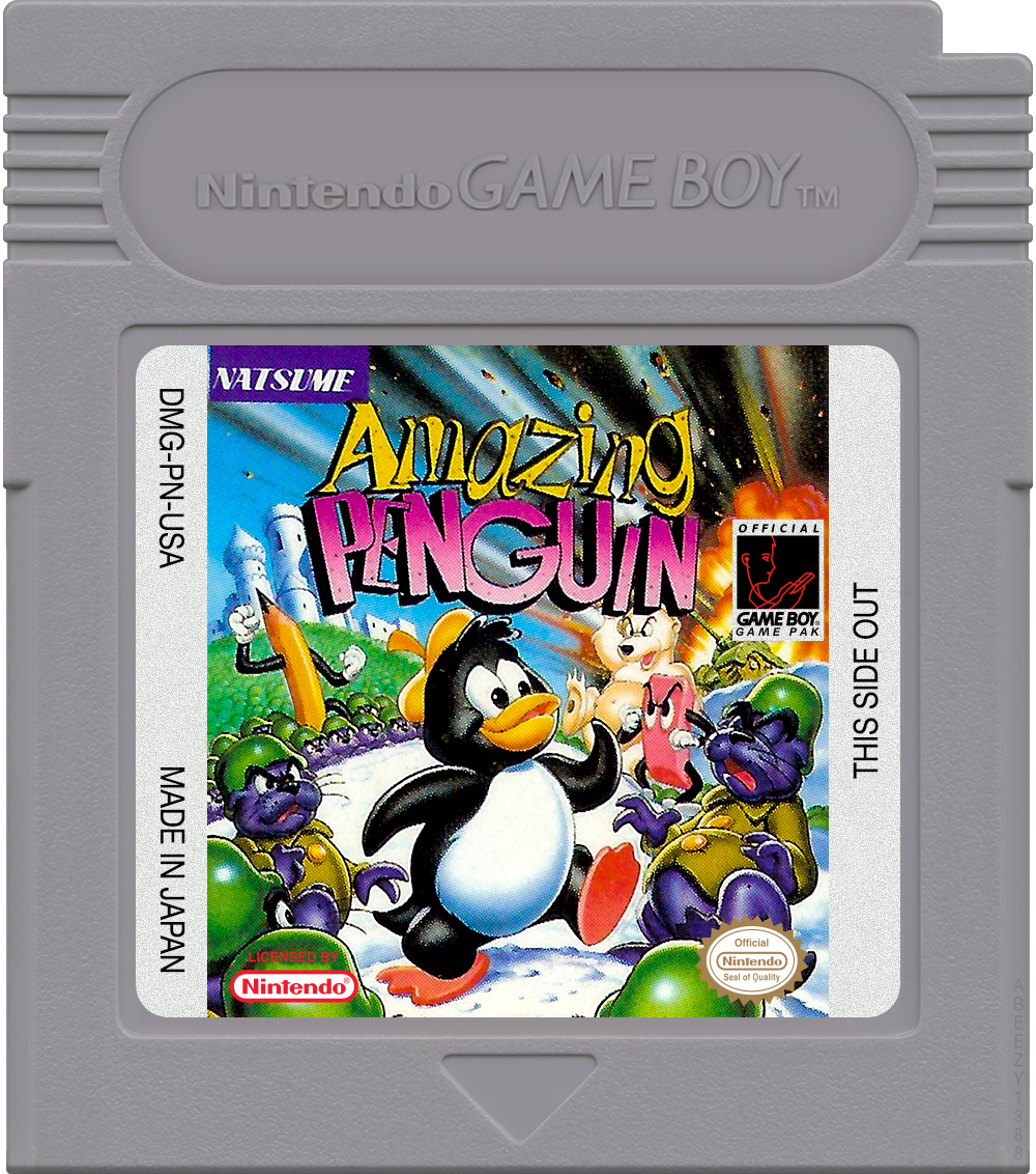 Amazing Penguin Cartridge Label