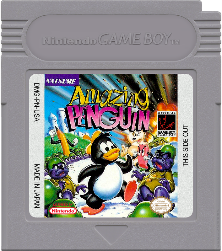 Amazing Penguin Cartridge Label