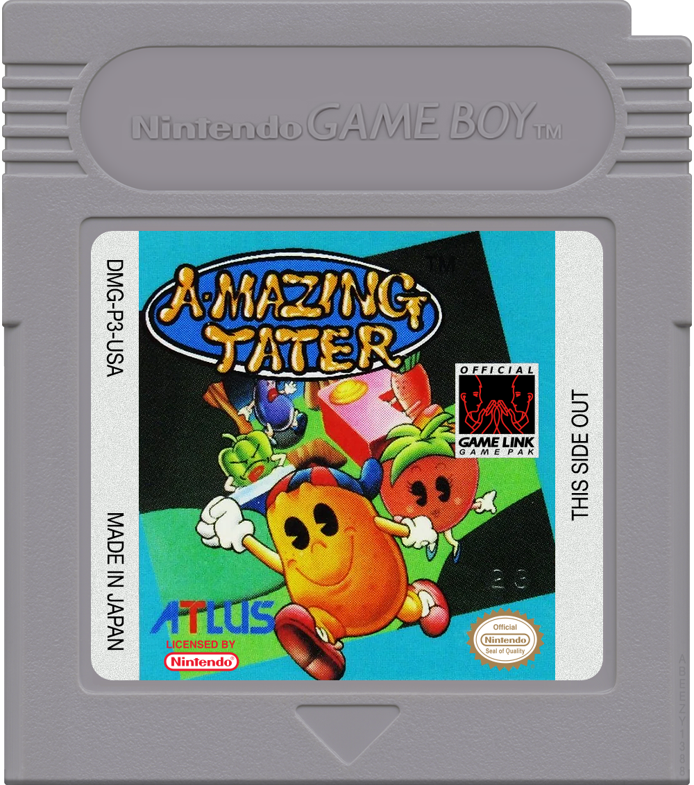 A-mazing Tater Cartridge Label
